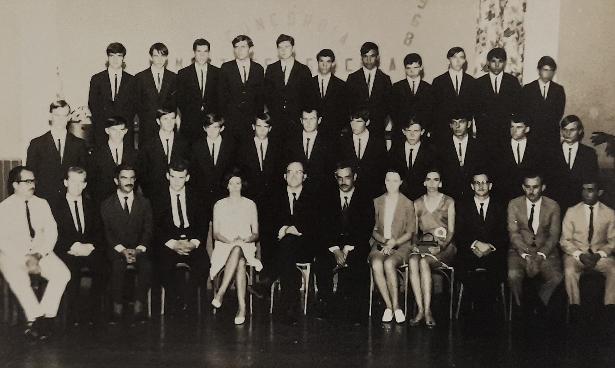 Formatura da primeira turma